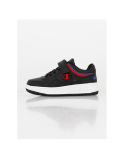 Baskets à scratch rebund low noir garçon - Champion