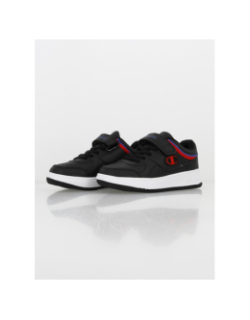 Baskets à scratch rebund low noir garçon - Champion