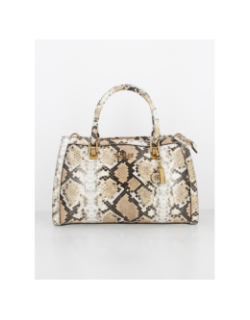 Sac à main abey girlfriend python beige femme - Guess