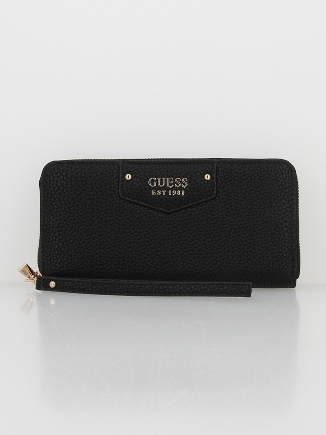 Portefeuille brenton noir femme - Guess