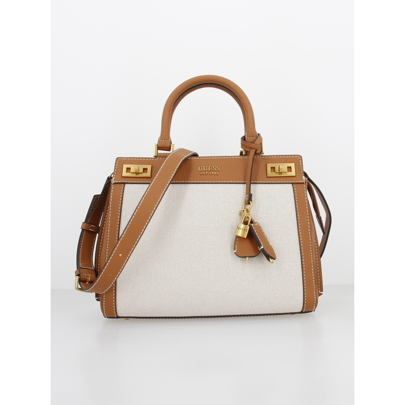 Sac à main katey luxury marron femme - Guess