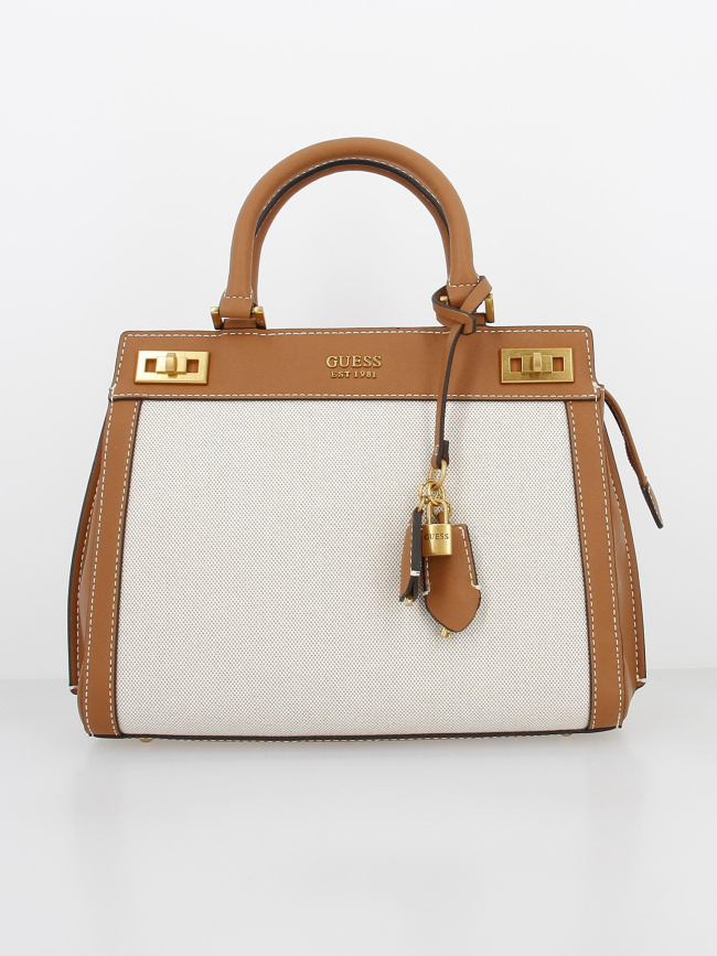 Sac à main katey luxury marron femme - Guess