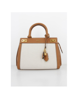 Sac à main katey luxury marron femme - Guess