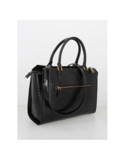 Sac à main raffir vernis noir femme - Guess