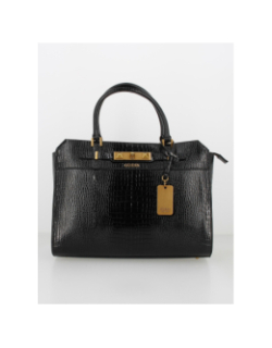 Sac à main raffir vernis noir femme - Guess