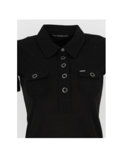 Polo elodie noir femme - Guess