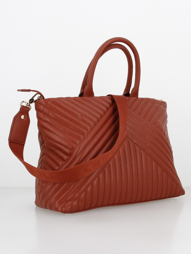 Sac à main matelassé tote rouge femme - Liu Jo