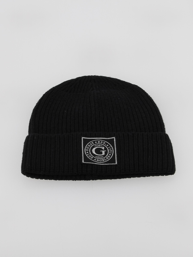 Bonnet beanie noir homme - Guess