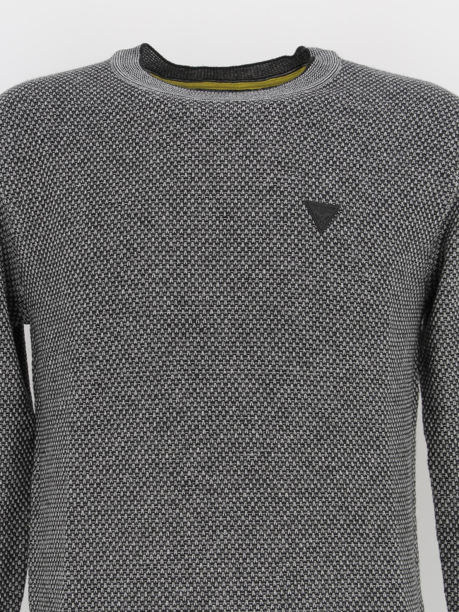 Pull stitch noir homme - Guess