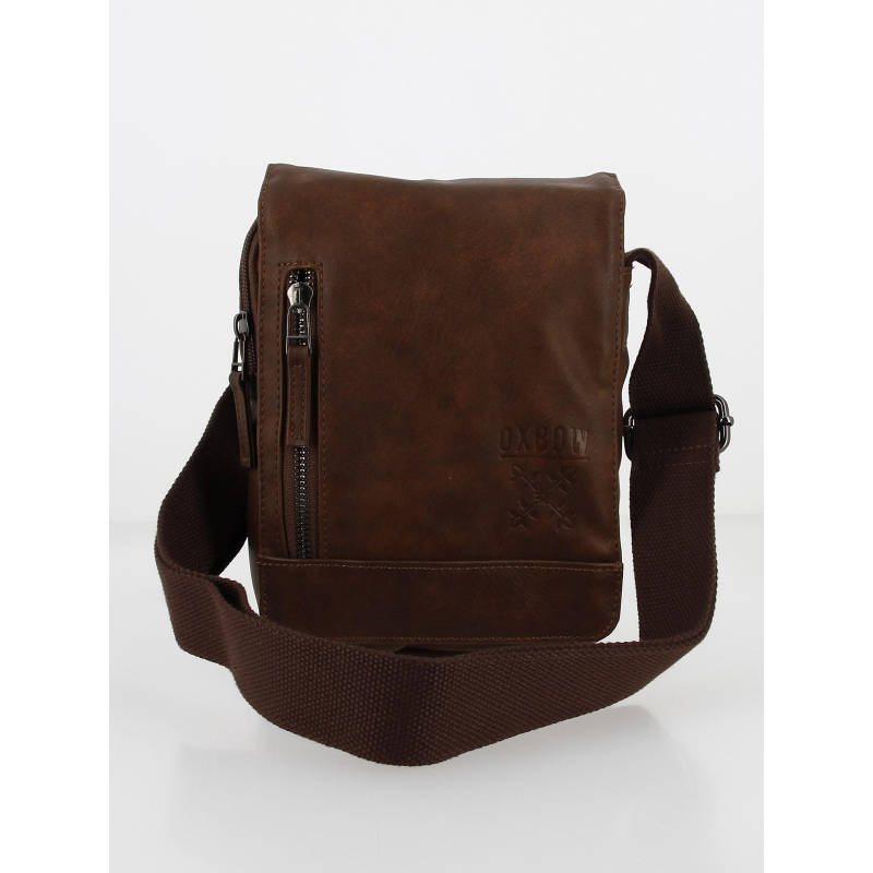 Sacoche figaro marron homme - Oxbow