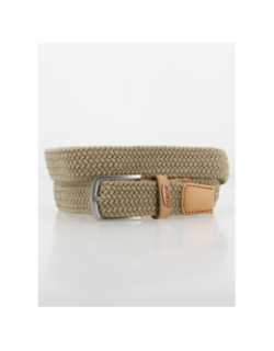 Ceinture tressée mambo beige homme - Oxbow