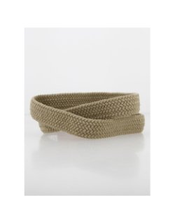 Ceinture tressée mambo beige homme - Oxbow