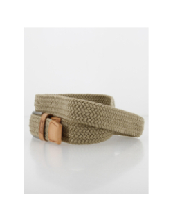 Ceinture tressée mambo beige homme - Oxbow