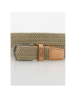 Ceinture tressée mambo beige homme - Oxbow