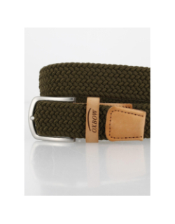 Ceinture tressée mambo kaki homme - Oxbow