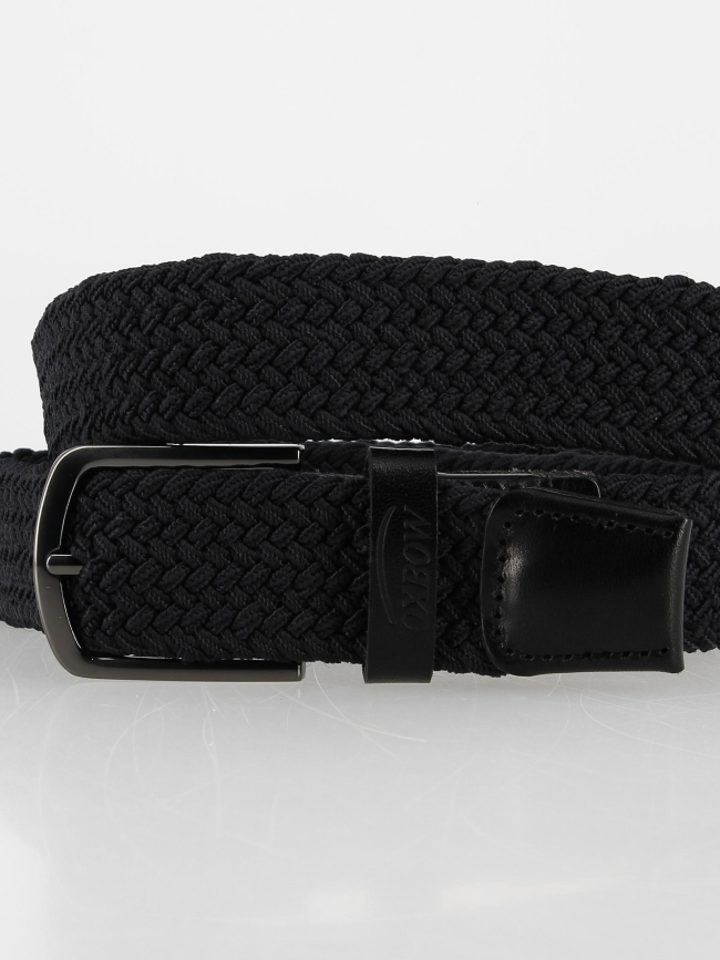 Ceinture tressée mambo noir homme - Oxbow