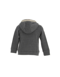 Sweat à capuche zippé bts becka gris fille - Kappa