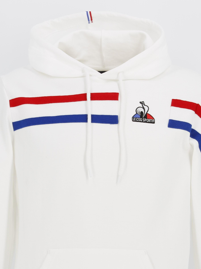 Sweat à capuche tri n1 blanc homme - Le Coq Sportif