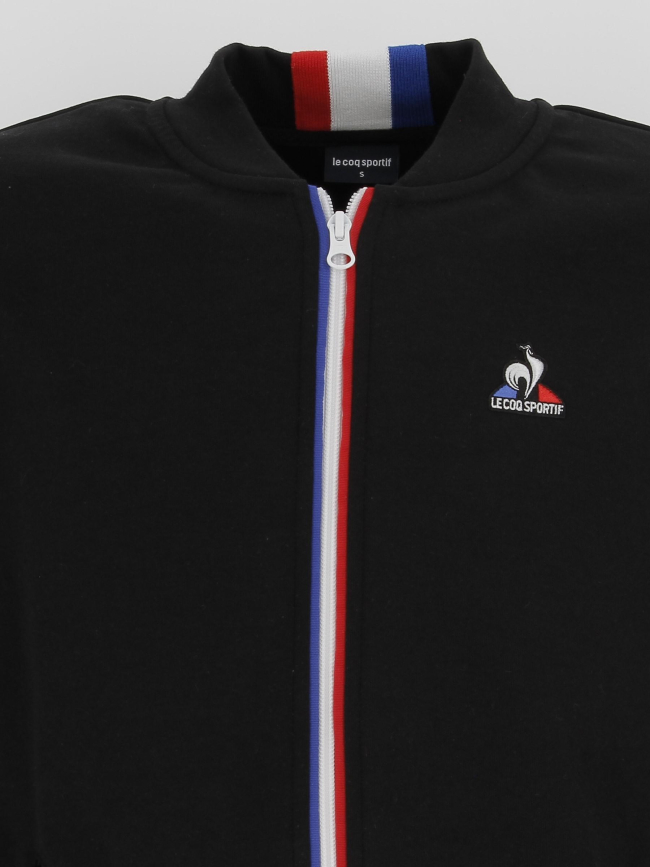 Sweat zippé tri fz noir homme -Le Coq Sportif