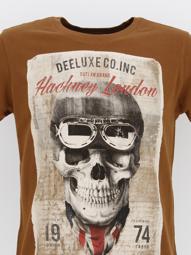 T-shirt clem marron homme - Deeluxe