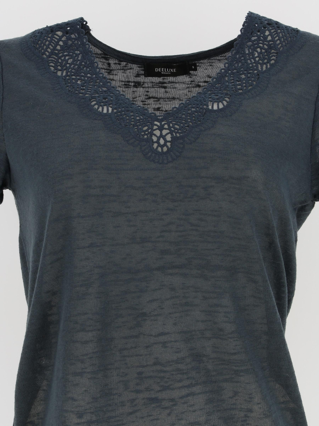 T-shirt hayden gris femme - Deeluxe