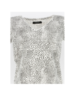 T-shirt top zia blanc femme - Deeluxe