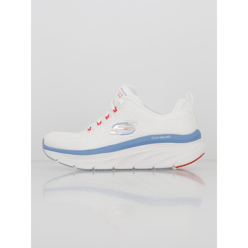 Chaussures de marche fitness blanc femme - Skechers