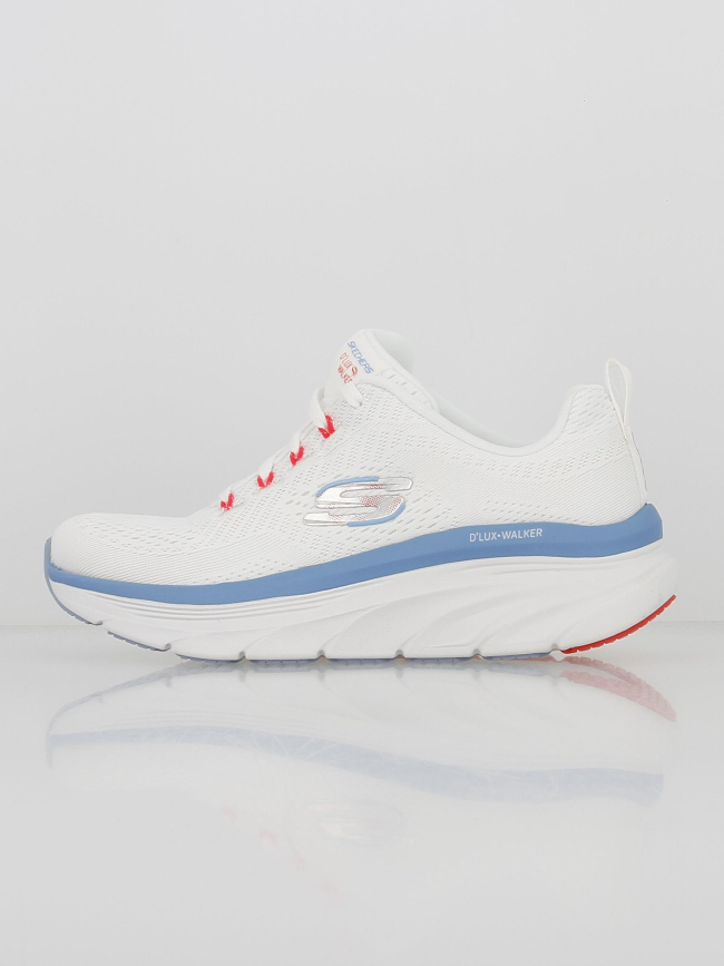 Chaussures de marche fitness blanc femme - Skechers
