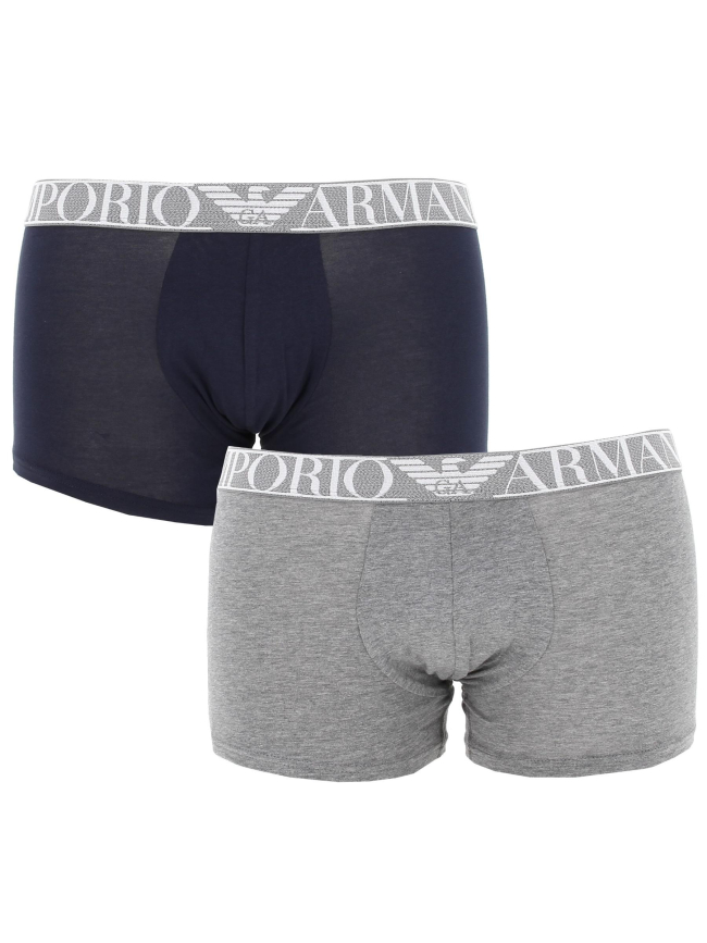 Pack 2 boxers grigio gris homme - Emporio Armani