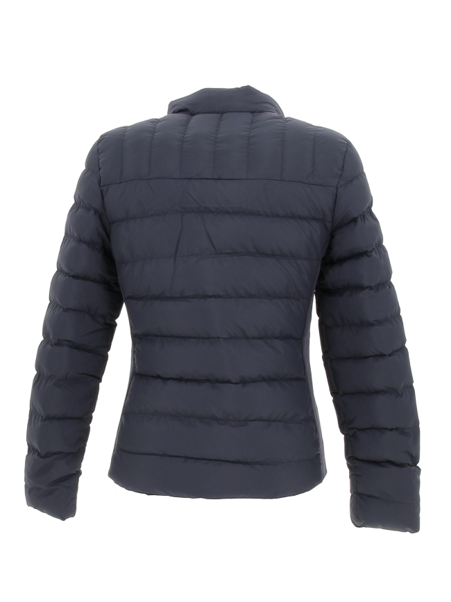 Doudoune bi-matière evelyn bleu marine femme - Tiffosi