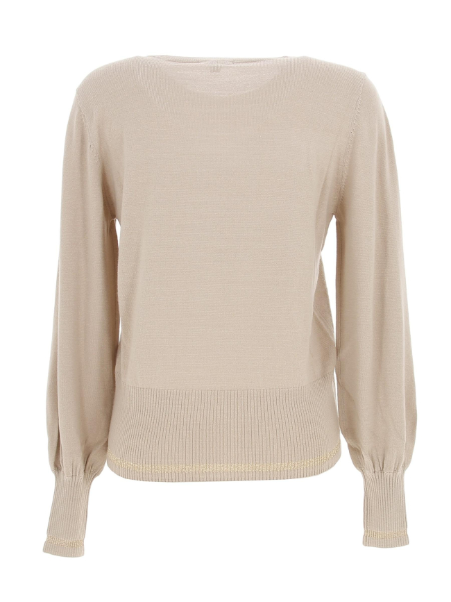 Pull noise beige femme - Armani Exchange