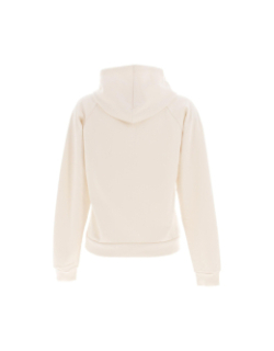 Sweat à capuche felpa blanc femme - Armani Exchange