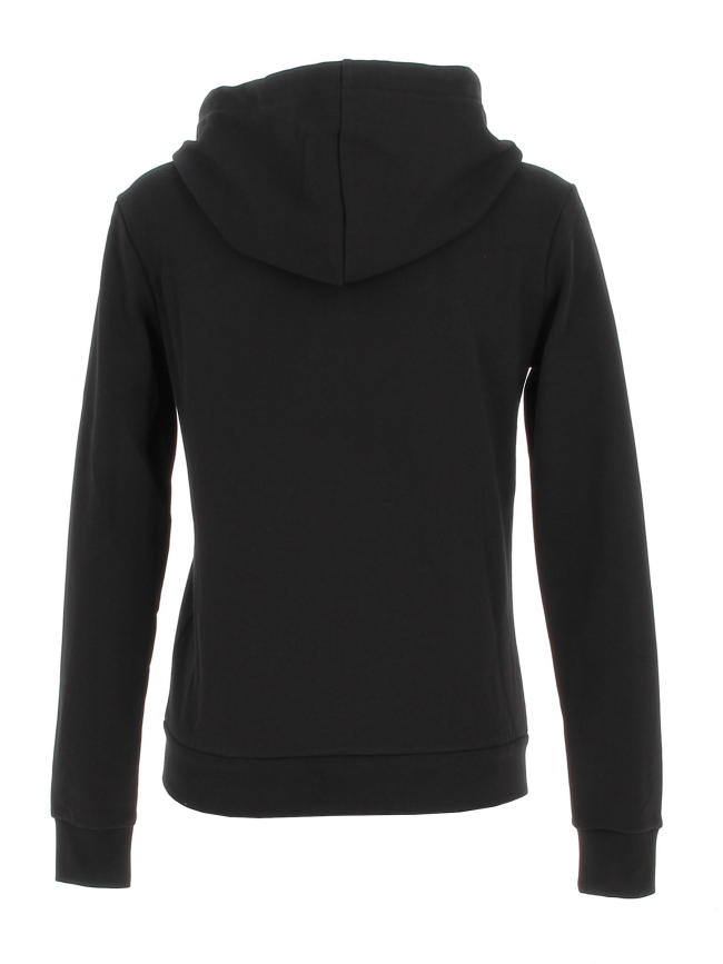 Sweat à capuche felpa noir femme - Armani Exchange