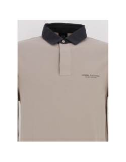 Polo deep beige homme - Armani Exchange