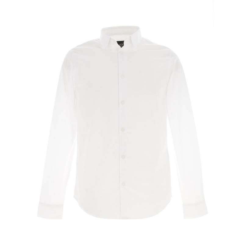 Chemise droite camicia blanc homme - Armani Exchange