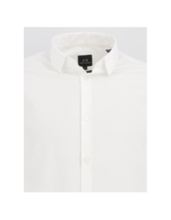 Chemise droite camicia blanc homme - Armani Exchange