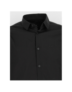 Chemise droite camicia noir homme - Armani Exchange