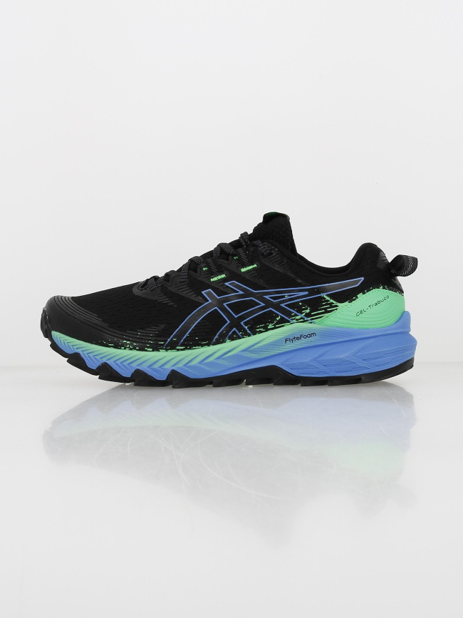 Chaussures de trail trabuco 10 gel noir/bleu homme - Asics