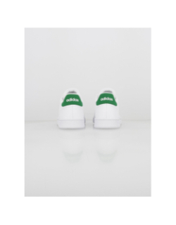 Baskets basses advantage k blanc/vert enfant - Adidas