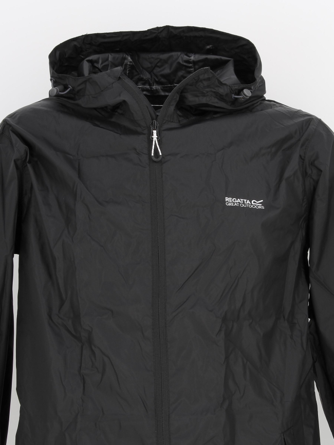 Veste imperméable pack it noir homme - Regatta