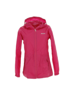 Veste imperméable pack it III berry rose femme - Regatta