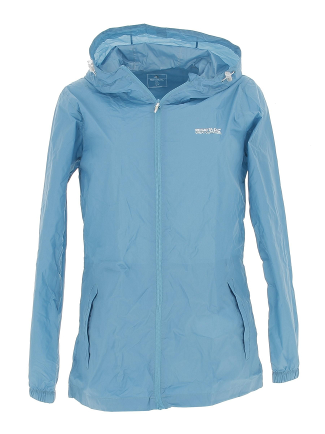 Veste imperméable pack it bleu femme - Regatta