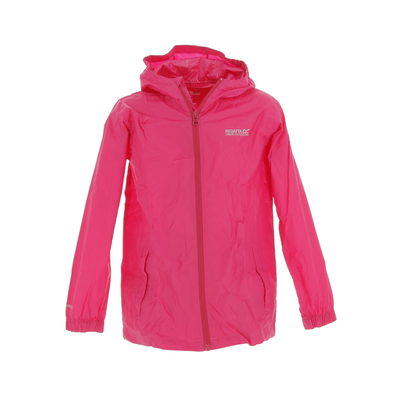 Veste imperméable pack it cabaret rose fille - Regatta