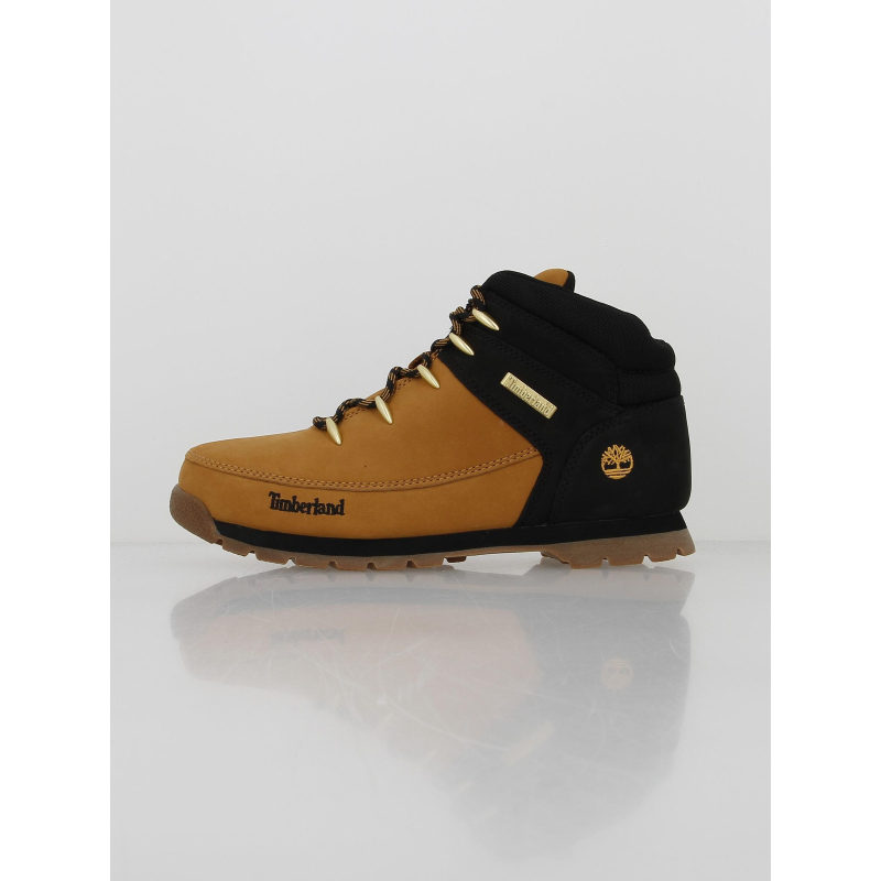 Boots euro sprint mid marron garçon - Timberland