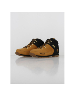 Boots euro sprint mid marron garçon - Timberland