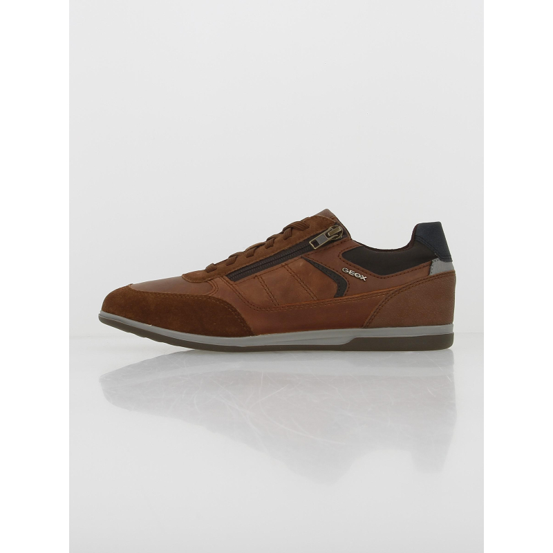 Chaussures basses renan marron homme - Geox