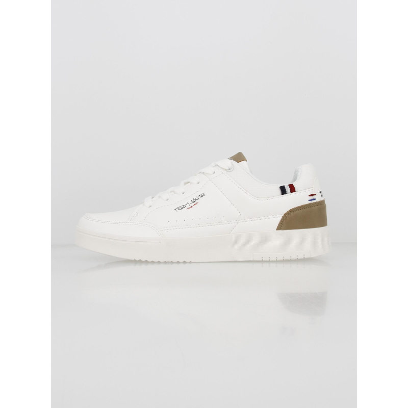 Baskets basses 71586 blanc homme - teddy Smith