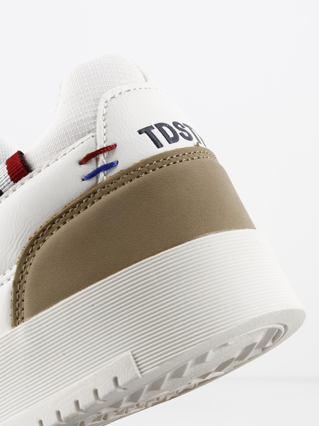 Baskets basses 71586 blanc homme - teddy Smith