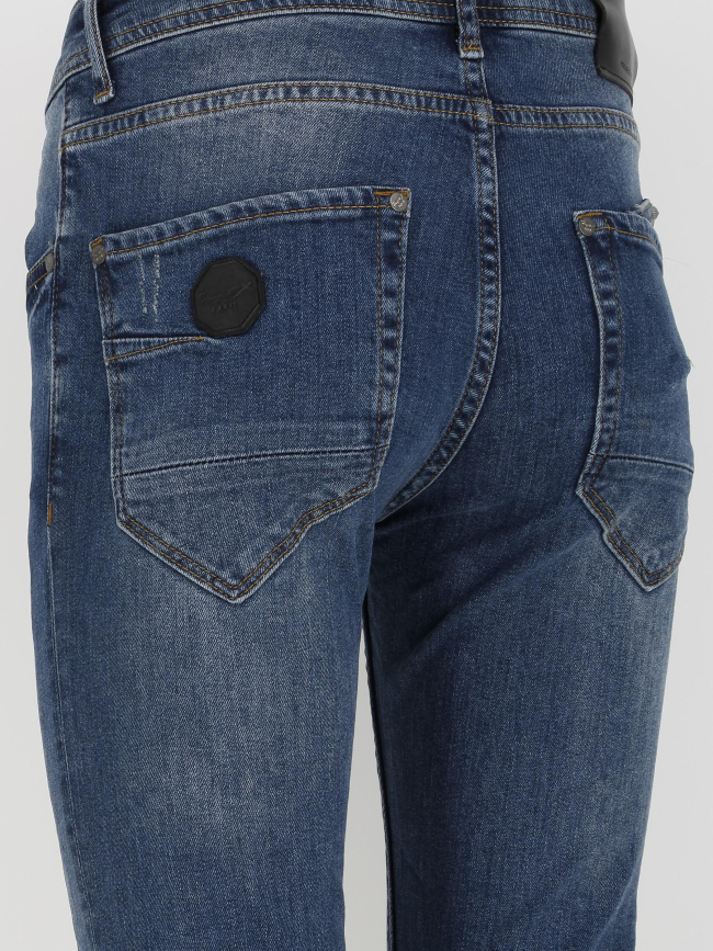 Jean skinny effet usé bleu homme - Project X Paris
