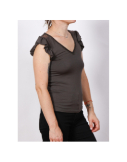 T-shirt sans manche duchan gris femme - Morgan